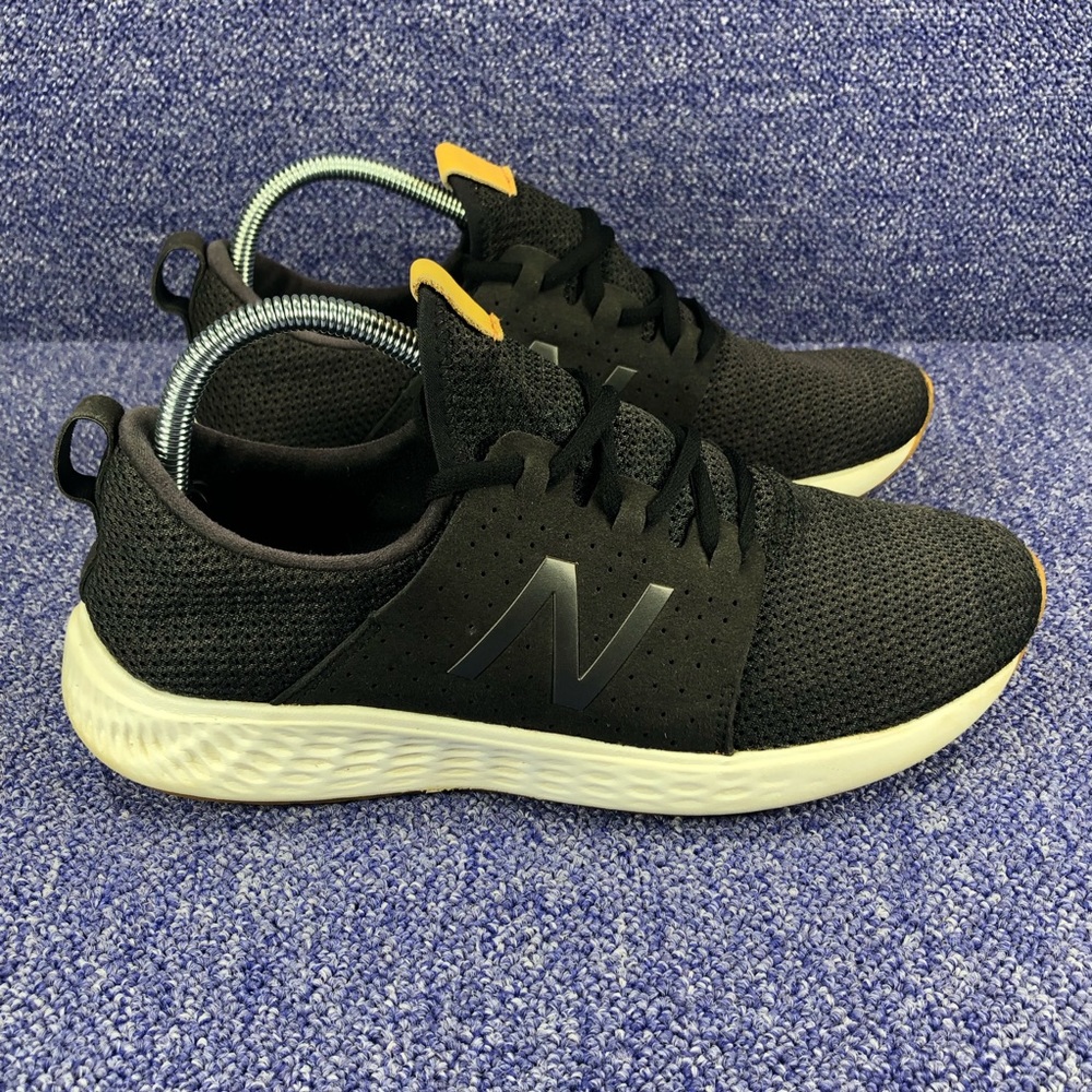 New Balance Fresh Foam Sport Running Sneaker Black Women 10 Wide